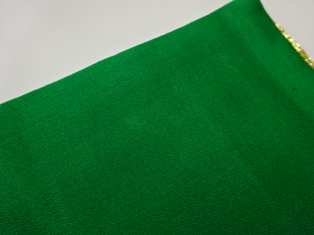  立涌に斜め横段・松竹・菊模様織出し袋帯